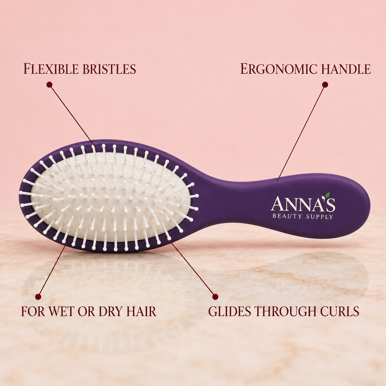 Anna's Beauty Supply label and material detail