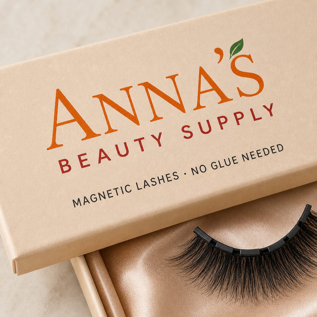 Anna's Beauty Supply label and material detail