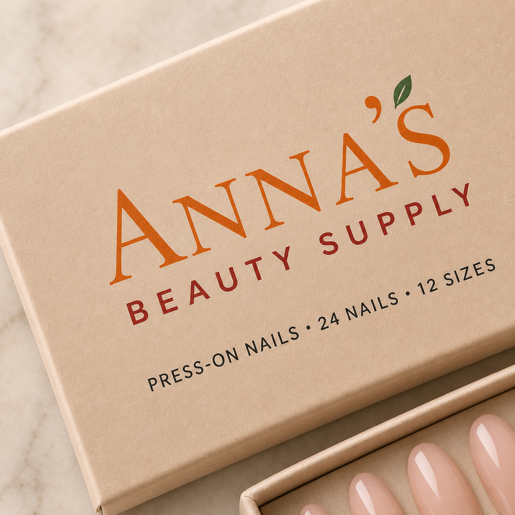 Anna's Beauty Supply label and material detail